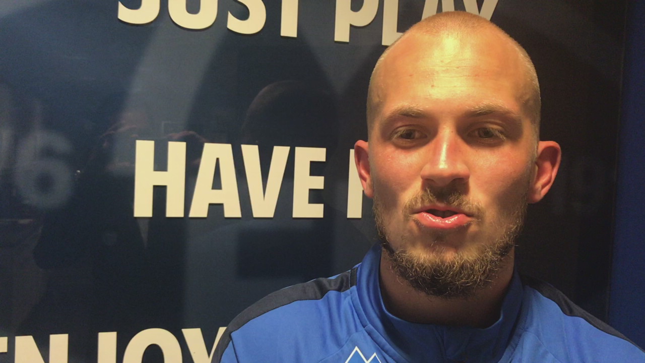 Eirik etter seier mot Glenavon.MOV